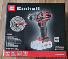 EINHELL Akku-Bohrschrauber TC-CD 18/35 Li Solo + Ladegerät (ohne Akku)