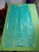 Pvc Nachthemd Kittel Lack glossy plastik Neu Mintgrün Gr.L