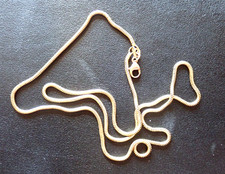 Gold Gelbgold SCHLANGENKETTE -