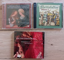 Mittelalter musik 2 x - cd`s,