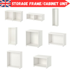 IKEA BESTÅ Aufbewahrungsrahmen Schrank Schrank individuell Wand-/Bodenmontage Salbe