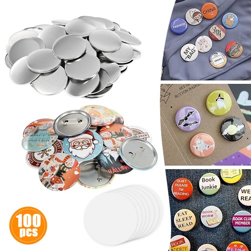 100 stück button rohlinge - stück,