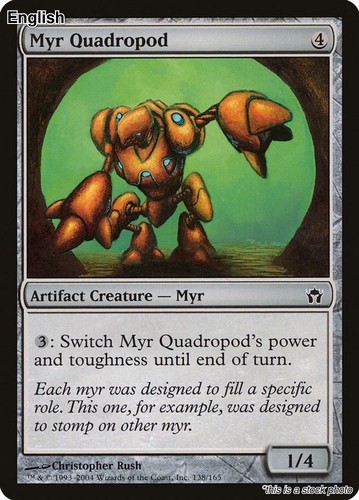 Myr quadropod 5dn 138 - quadropod, 138]