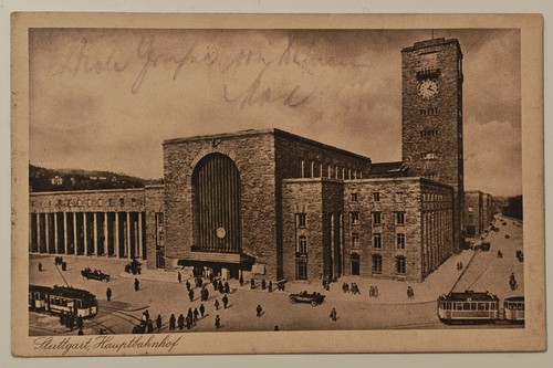 Stuttgart hauptbahnhof 1924 - stuttgart,
