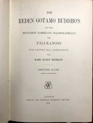 Karl eugen neumann die - karl, reden