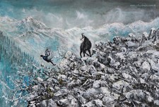 Jagdgemälde ,Jagdmaler, Jagd