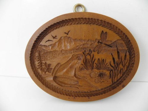 Springerle model oval - springerle, frosch