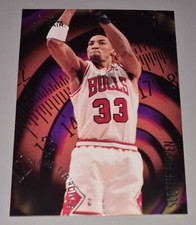 Scottie Pippen # 9 of 15 PERIMETER POWER 95-96 Flair Bulls EN Mint Vintage