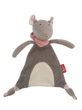 SIGIKID Maus Signature 39199 Grau Rosa Schmusetuch Schnuffeltuch Kuscheltuch