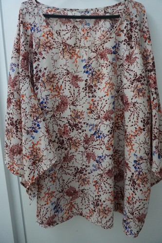 Damen bluse tunika mehrfarbig - damen,