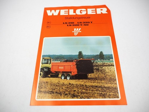 Welger 310 320 t - ls,