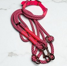 Hundeleine tau halsband set - halsband,