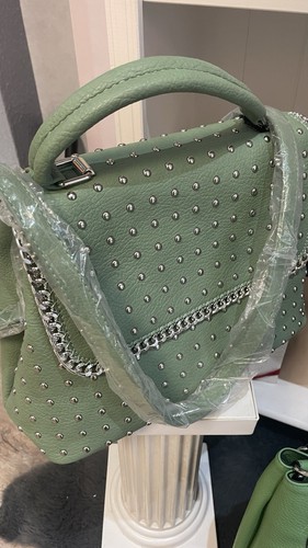Moderne grüne handtasche - handtasche, –