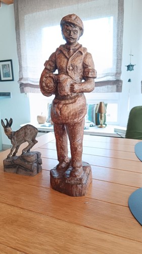 Holzschnitzerei figur - holzschnitzerei,