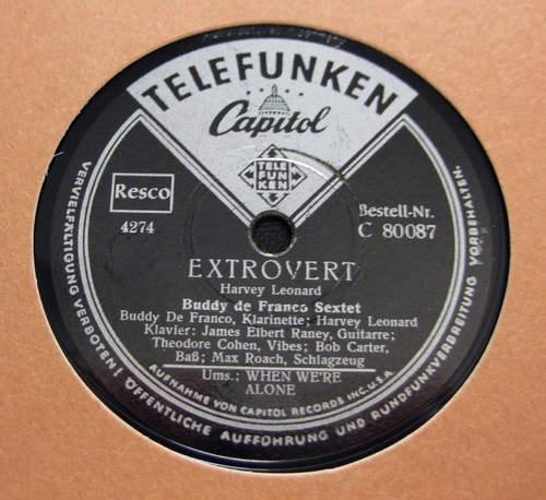 Buddy franco sextet - de,