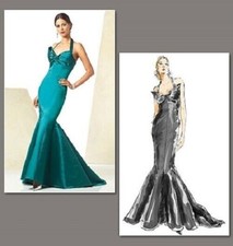 Vogue V2931 Schnittmuster BELLVILLE SASSOON, Abendkleider,  6 - 10, Gr. 32 - 36