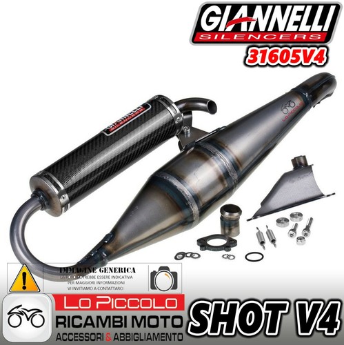 Neue auspuffanlage giannelli - neue,