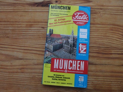 München falkplan 51 - münchen, falkplan,