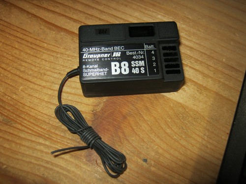 Empfänger graupner ssm - b, 8