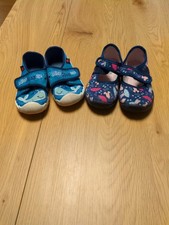 Hausschuhe Mädchen Größe 24 Elefanten, Superfit, Blau, Wal, Ballerina