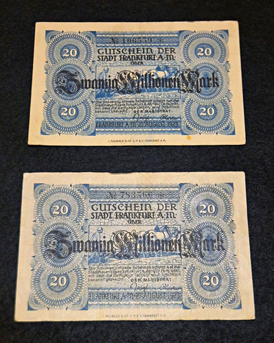 Frankfurt main notgeld - frankfurt,