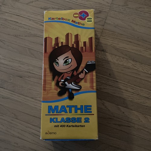 Mathe klasse karteibox - mathe,