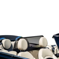 Windschott passend für Mini Cooper Cabrio R52 Windabweiser  - 2004-2008 Schwarz