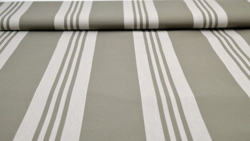 Markisenstoff gestreift khaki - markisenstoff,