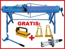 Abkantbank Blechbiegemaschine Kantbank VIDEO 2250 / 1,2 mm MIT DIE ROLLENSCHERE