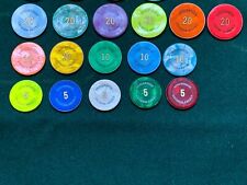 Casino Jetons original Spielbank Chips 16 Stück