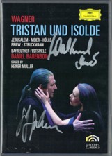 DVD Siegfried JERUSALEM Waltraud MEIER Sign WAGNER TRISTAN UND ISOLDE BARENBOIM