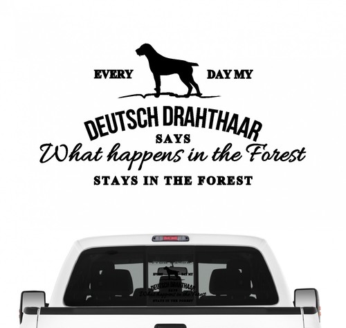 Deutsch drahthaar aufkleber - drahthaar,