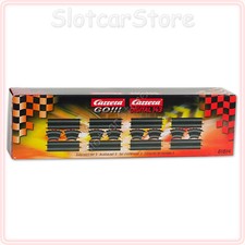 Carrera GO 61614 Ausbauset 3 8x Gerade 4x Kurve 1/45° 4x Steilkurve 1/45° 1:43
