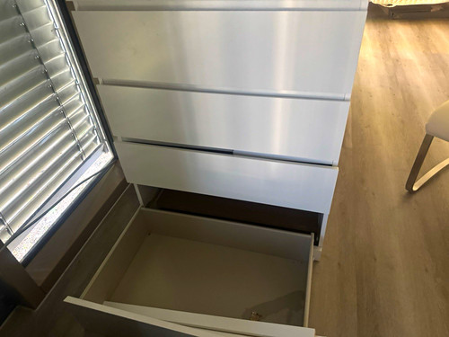 Ikea malm kommode weiß - malm, 4