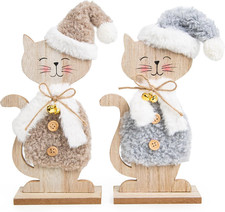 Weihnachtskatzen Set 2 Katzen