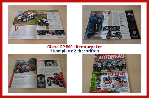 Gilera 800 literaturpaket - gilera,