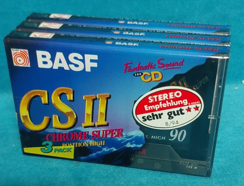 Leercassette basf chrome - cs, ii