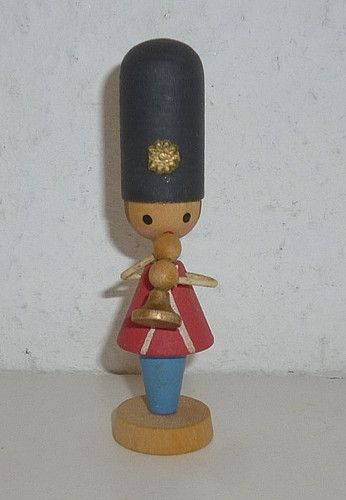 Ddr erzgebirge holz figur - /, /
