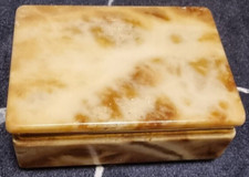 Marmor Zigaretten Schachtel Box Schatulle Vintage edel alt rar selten