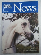 The ARAB HORSE Society News #01 Feb 2003 - Arabian Equestrian Magazine Journal