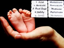 100 Wäscheetiketten