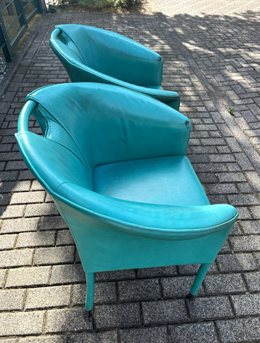 Wittmann leder sessel - wittmann,