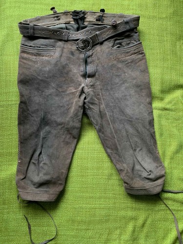 Alte kniebund lederhose - alte,