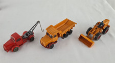 Wiking 1:87 H0 -Abschlepper MB 3500 -Magirus Kipplaster -Hanomag Radlader 65 h