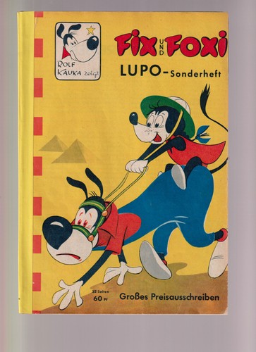 Fix und foxi sonderheft - sonderheft, lupo