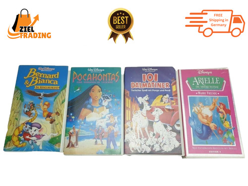 Konvolut walt disney vhs - 4,
