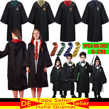 Harry Potter Kostüm Robe Mantel Umhang Krawatte Gryffindor Slytherin Ravenclaw❤️