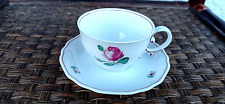 WIEN AUGARTEN " Wiener Rose " Porzellan Sammeltasse Mokkatasse N 62 5784 103