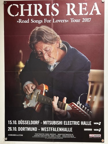 Chris rea poster tourplakat - rea,