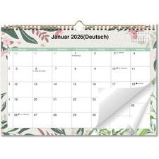 Wandkalender 2026 Monatlich